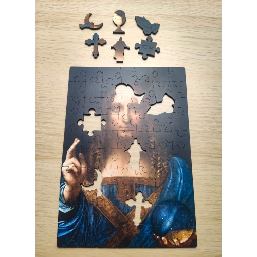 Zbawiciel Świata - Leonardo da Vinci A5